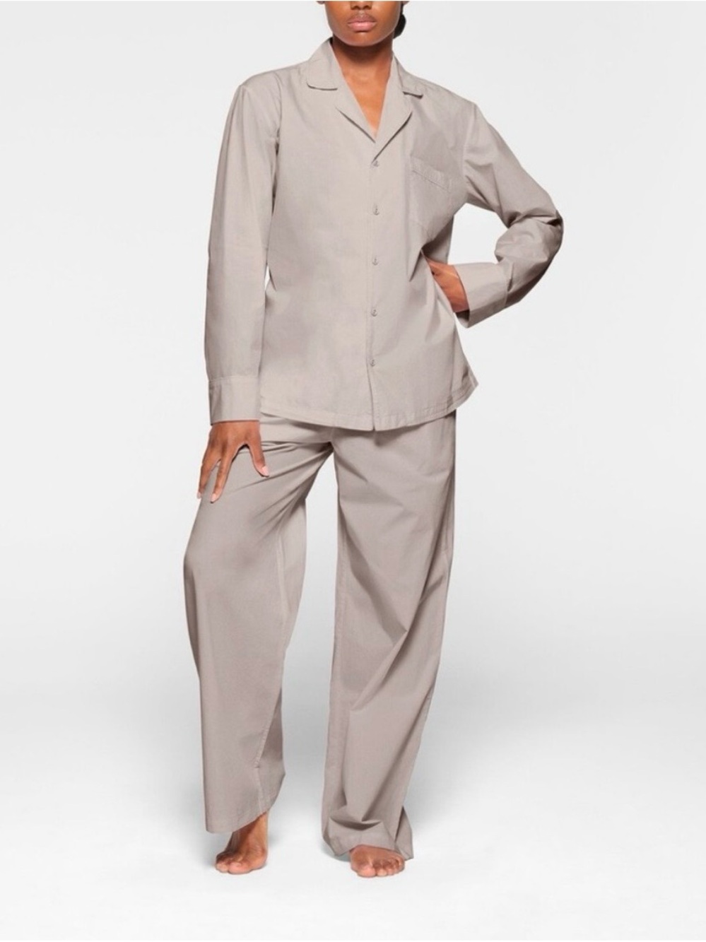 SKIMS Poplin Sleep Set